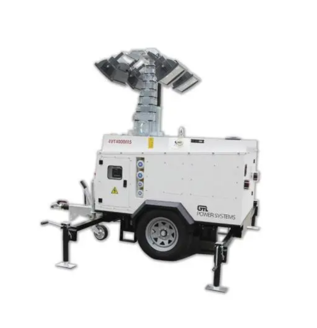 4LT4000H9 MH/ Hydraulic 9m 4*1000W Metal Halide Lamp Diesel-Driven Lighting Tower 