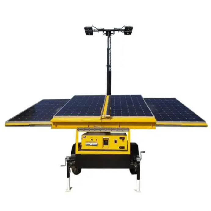 4SLT400M7 4*100W LED Solar Light Tower 