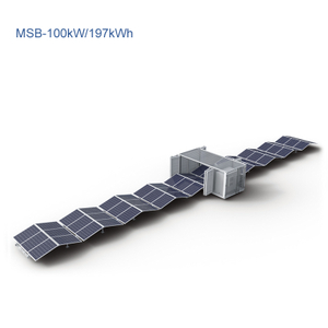 MSB-100kW/197kWh Mobile Photovoltaic Power Station