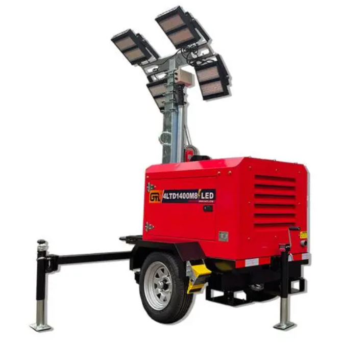 4LT1400M7 LED/Manual 7m 4*350W LEDDiesel-Driven Lighting Tower